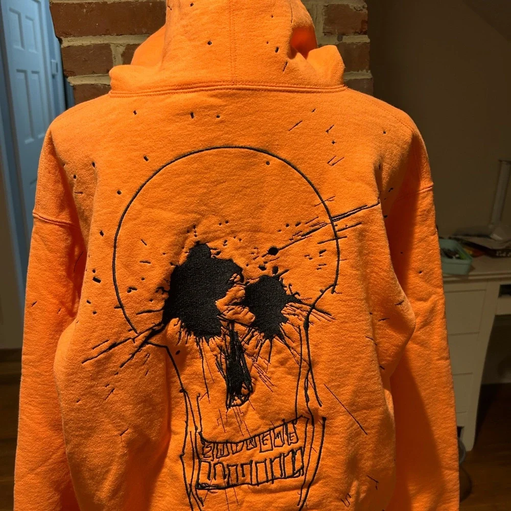 Supreme Ralph Steadman Skull Hooded Sweatshirt for Men - Excellent condition. - Picture 4 of 7